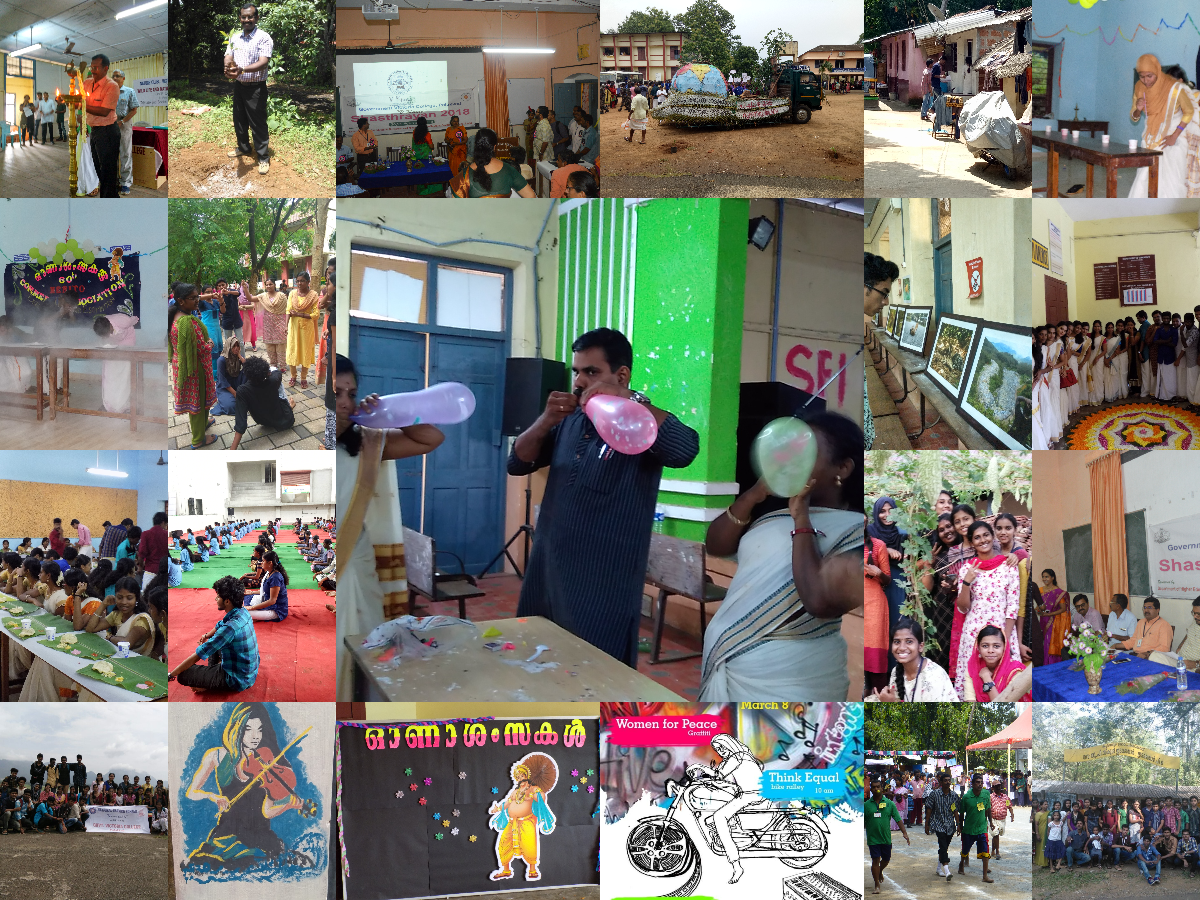 Various programs organised in college 2015-2020